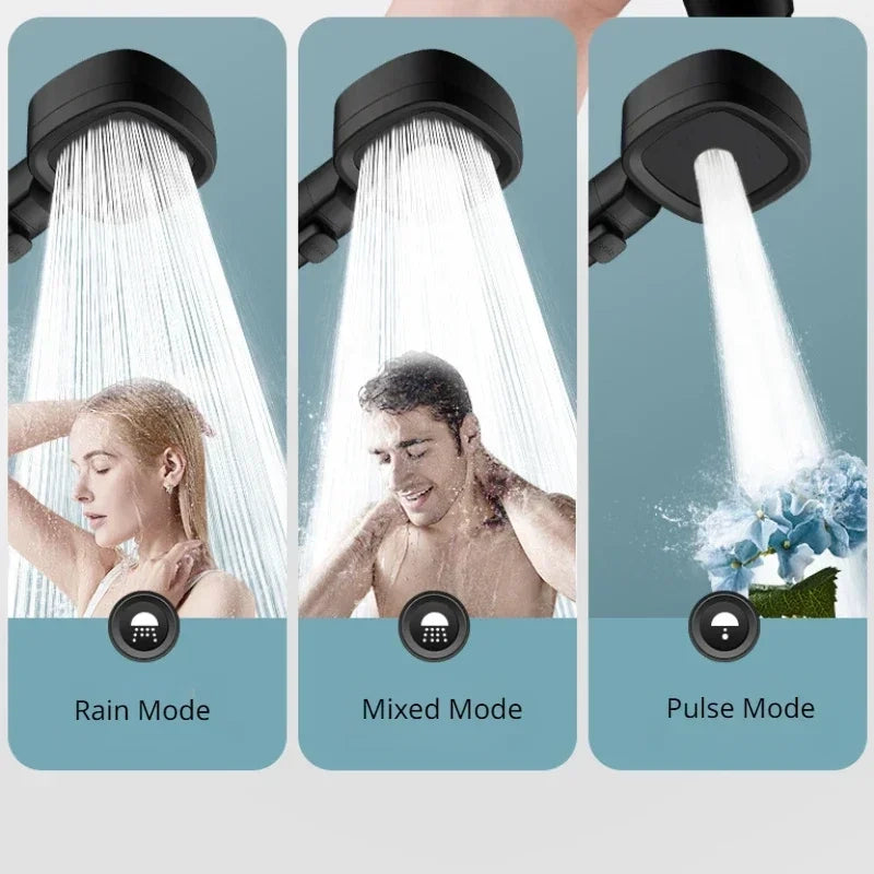 High-Pressure Pause Shower Head